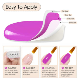 Vernis CANNI sur une table de manucure