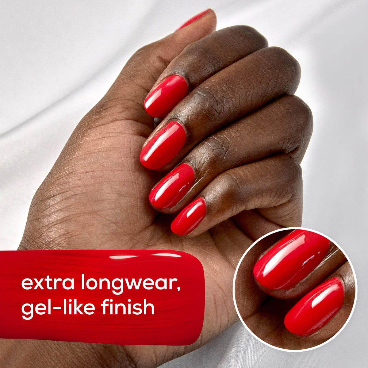 Vernis essie Gel Couture Rouge Vibrant avec emballage