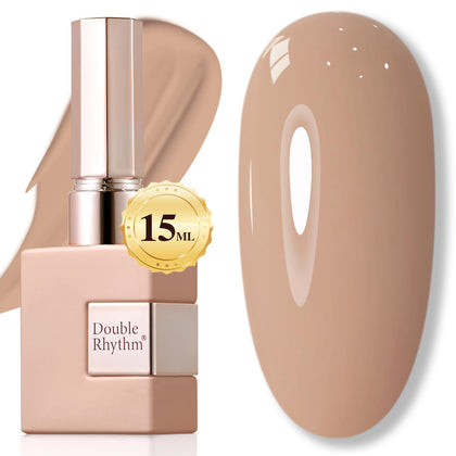 Vernis gel 15ML Double Rhythm couleur kaki profonde vue avant