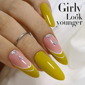 Vernis gel Avocado Green avec lampe UV pour séchage