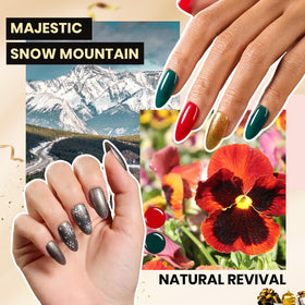 Vernis gel Beetles avec finition brillante sur des ongles
