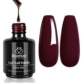 Vernis gel beetles Merlot Wine 15ML vue avant