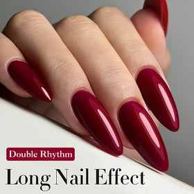 Vernis gel Bordeaux A1129 avec base et top coat