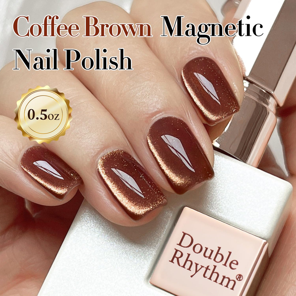 Vernis gel Cat Eye avec accessoires de manucure