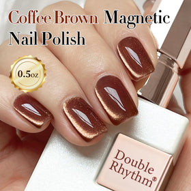 Vernis gel Cat Eye avec accessoires de manucure