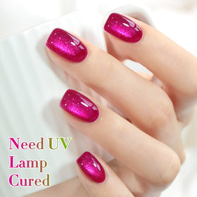Vernis gel Cat Eye avec texture brillante