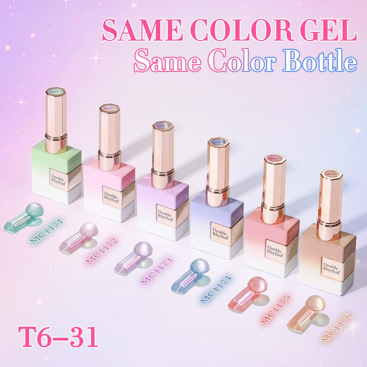 Vernis gel Cat Eye dans un kit de nail art