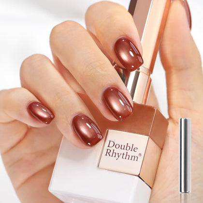 Vernis gel Cat Eye Double Rhythm 15ML avec paillettes holographiques