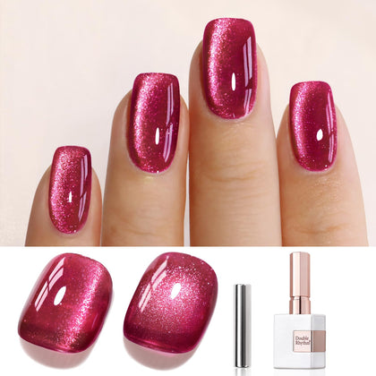 Vernis gel Cat Eye Double Rhythm 15ml couleur holographique