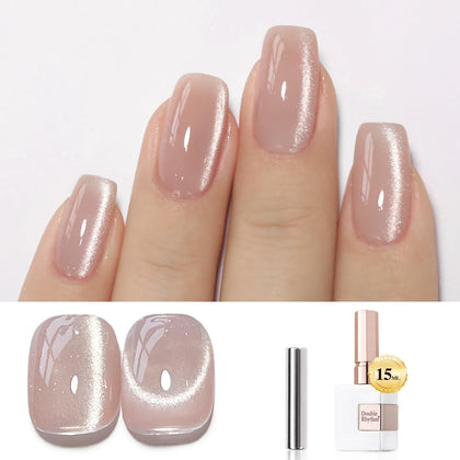 Vernis Gel Cat Eye Double Rhythm 15ml couleur holographique