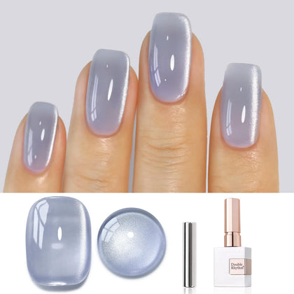 Vernis gel Cat Eye Double Rhythm 15ml couleur holographique devant