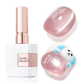 Vernis gel Cat Eye Double Rhythm 15ML couleur violet pâle