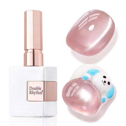 Vernis gel Cat Eye Double Rhythm 15ML couleur violet pâle