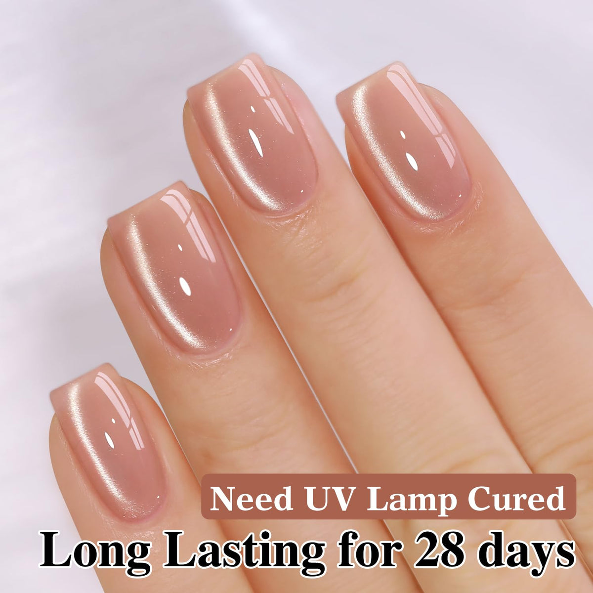 Vernis gel Cat Eye Double Rhythm avec accessoires de nail art