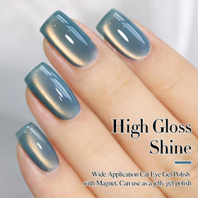 Vernis gel Cat Eye Double Rhythm avec effet holographique