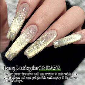 Vernis gel Cat Eye Double Rhythm avec texture brillante
