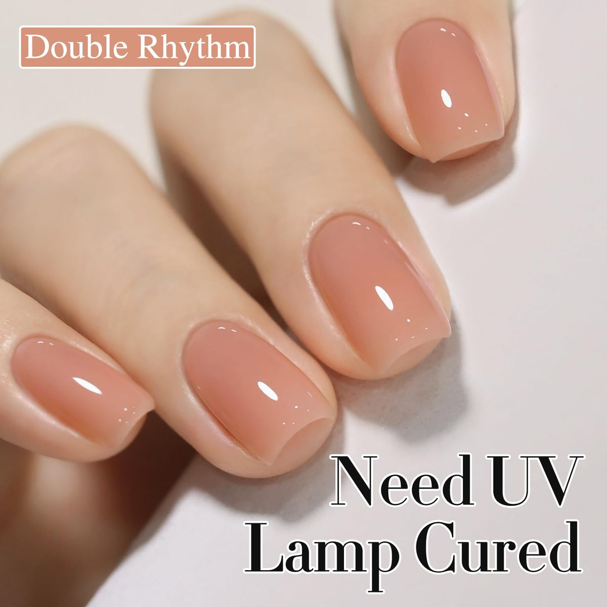 Vernis gel Double Rhythm 15ml avec pinceau applicateur
