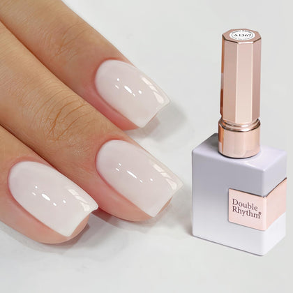 Vernis gel Double Rhythm 15ML couleur blanche laiteuse vue de face