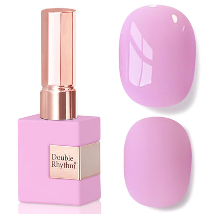 Vernis gel Double Rhythm 15ml couleur lilas avec effet translucide