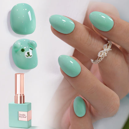 Vernis gel Double Rhythm 15ML couleur menthe vue de face