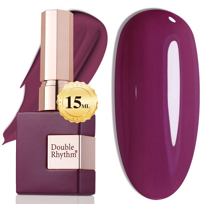 Vernis gel Double Rhythm 15ml couleur violet A1009 avant application