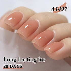 Vernis gel Double Rhythm 15ml en utilisation sur des ongles