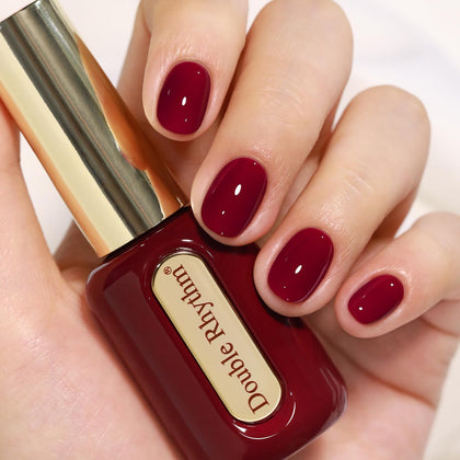 Vernis gel Double Rhythm 15ml H1563 Bordeaux Foncé vue de face