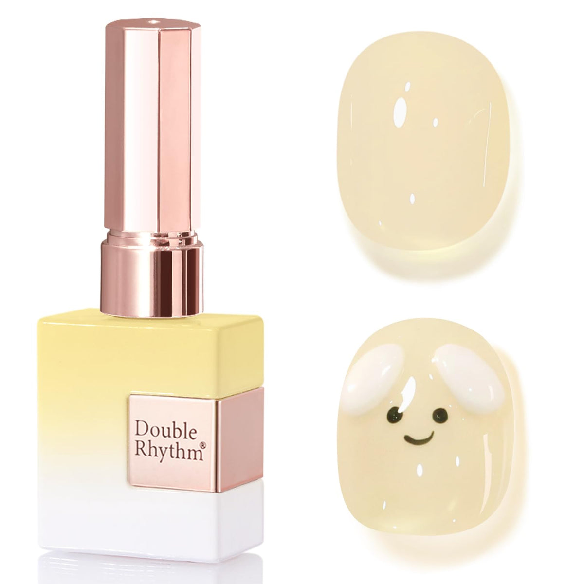Vernis gel Double Rhythm 15ml jaune A1625 vue avant