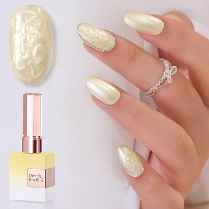 Vernis Gel Double Rhythm 15ML jaune perle vue avant