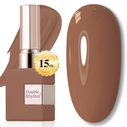 Vernis gel Double Rhythm 15ML marron clair vue avant