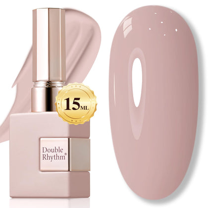 Vernis gel Double Rhythm 15ML Milky Khaki - vue avant