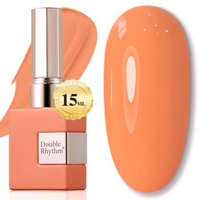 Vernis Gel Double Rhythm 15ML orange lacté vue avant