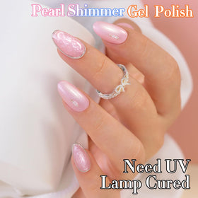 Vernis gel Double Rhythm 15ml Pearl Nude avec finition brillante