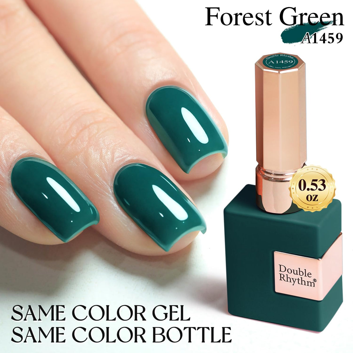 Vernis Gel Double Rhythm 15ML sur une table de manucure