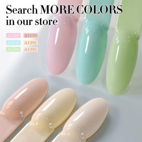 Vernis gel Double Rhythm avec accessoires de nail art