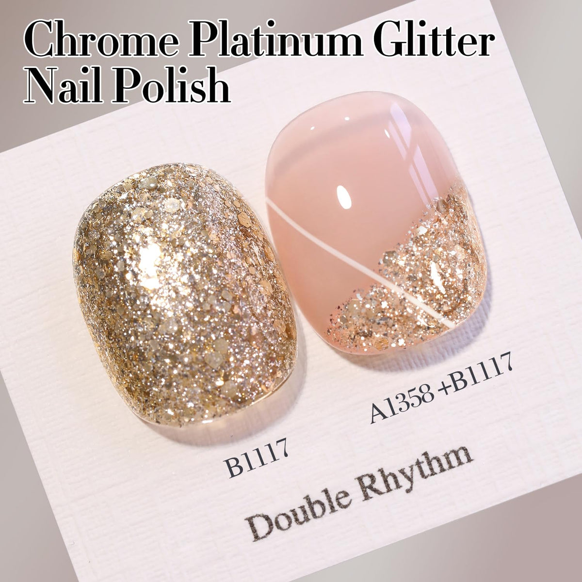 Vernis gel Double Rhythm avec base et top coat