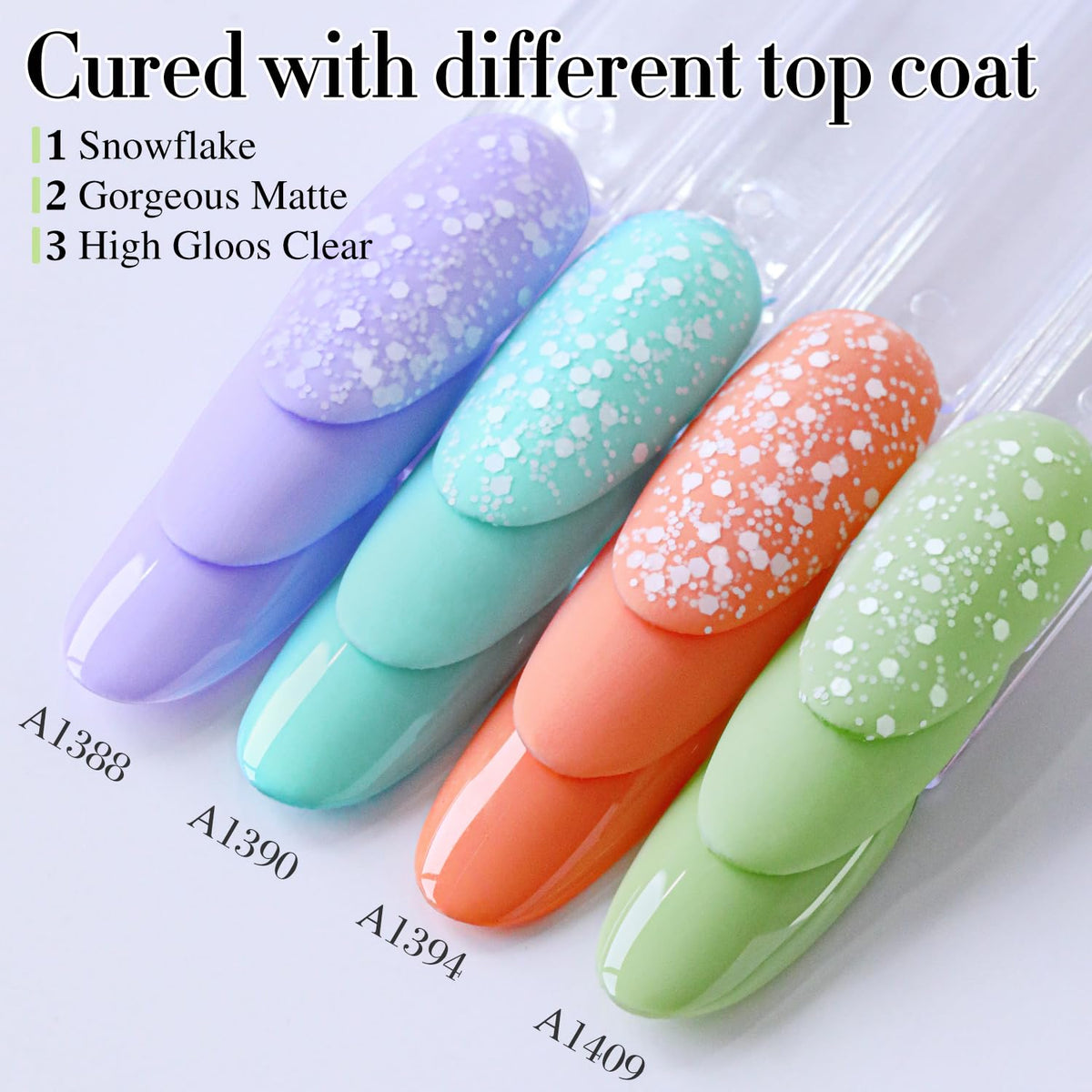 Vernis gel Double Rhythm avec un éclat brillant