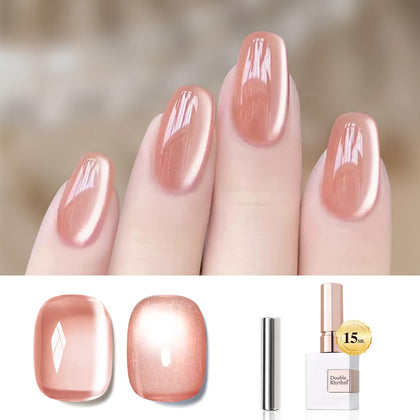Vernis gel Double Rhythm Cat Eye 15ml couleur holographique