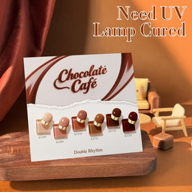 Vernis gel Double Rhythm en cours de durcissement sous lampe UV