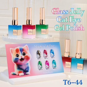 Vernis gel Double Rhythm en flacon, couleur bleu marine