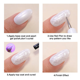 Vernis gel Double Rhythm exposé avec d'autres couleurs