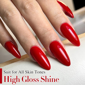 Vernis gel Double Rhythm rouge A1399 avec lampe UV