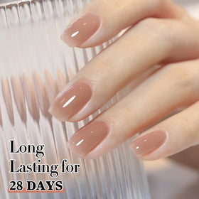 Vernis gel Double Rhythm sur une table de manucure