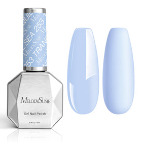 Vernis gel épais bleu macaron MelodySusie 15ml devant