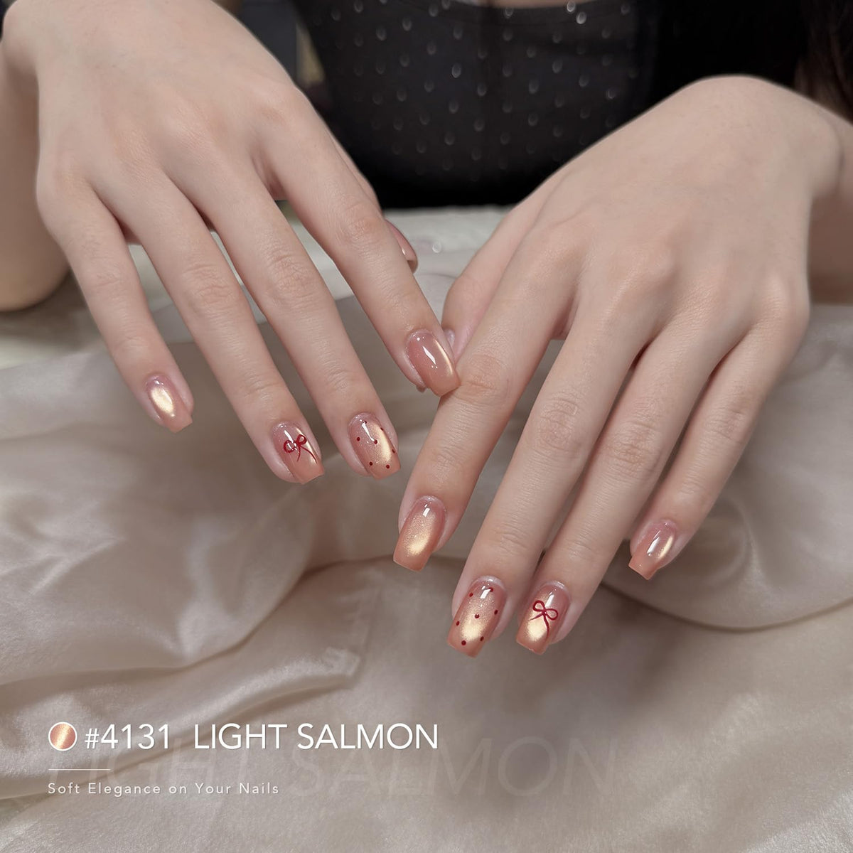 Vernis gel GAOY avec texture brillante après application