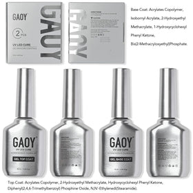Vernis Gel GAOY sur des ongles parfaitement manucurés