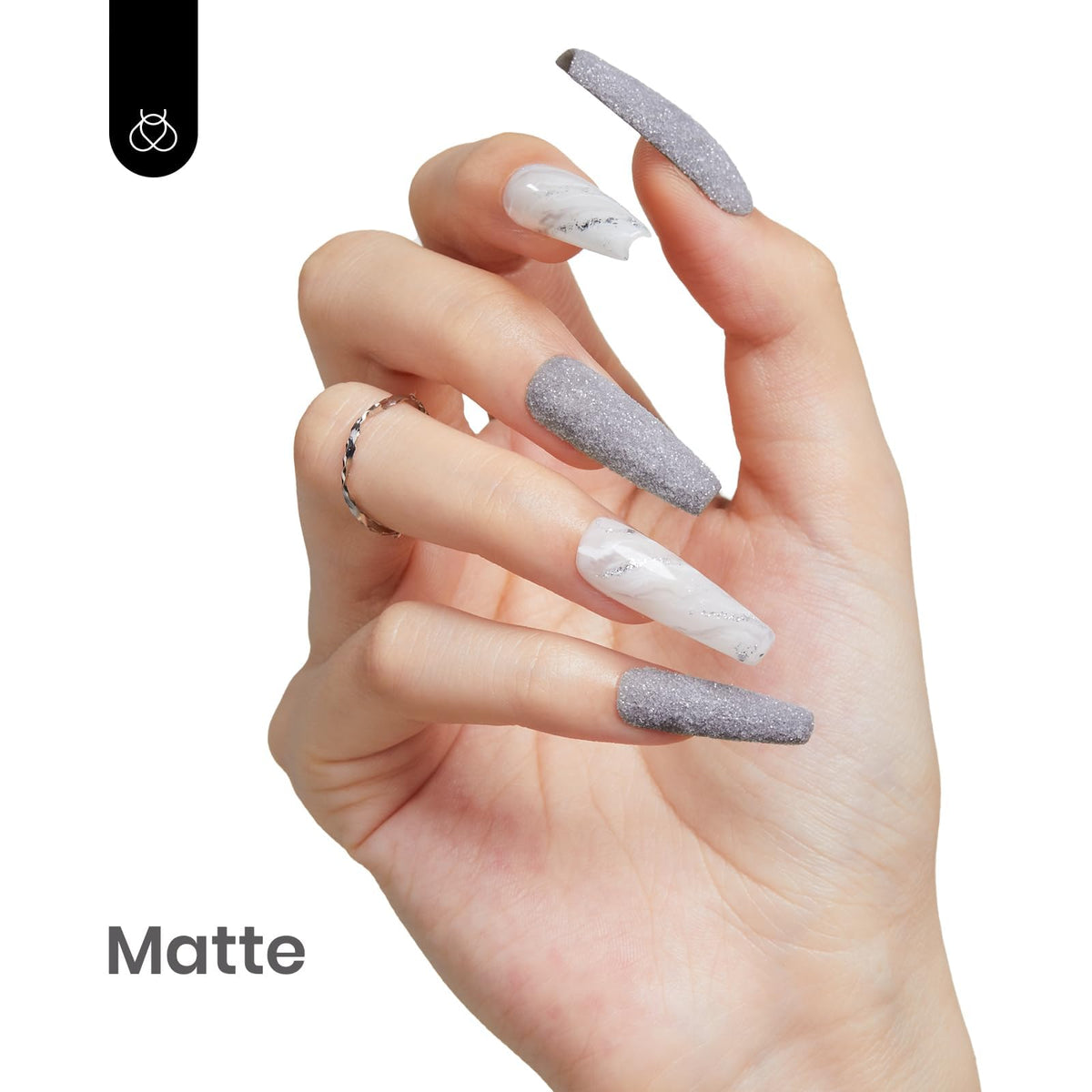 Vernis gel gris beetles avec lampe UV