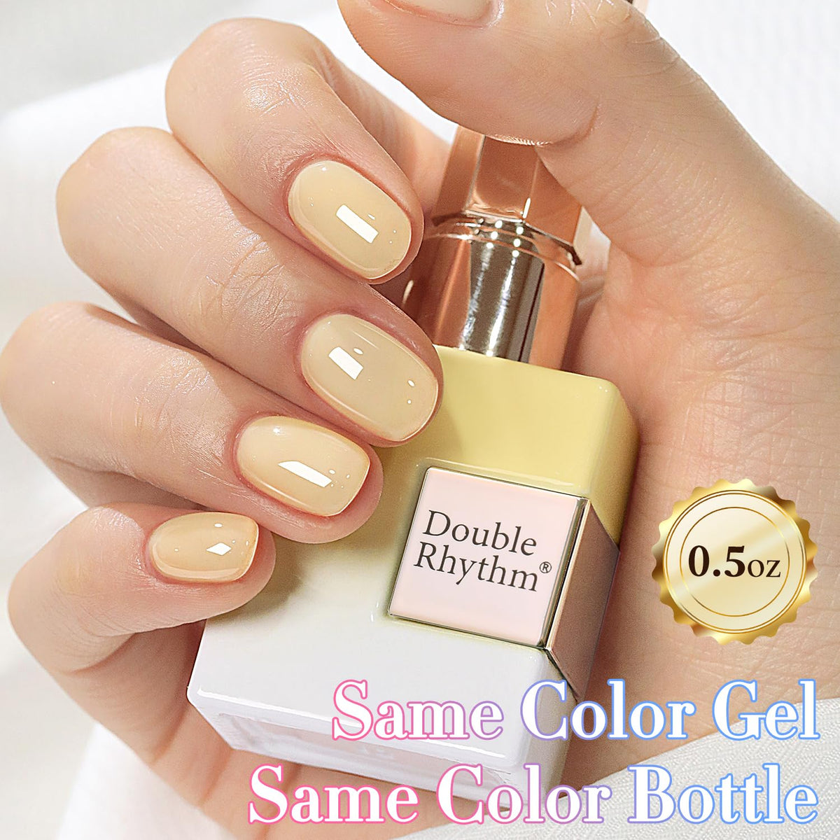 Vernis gel jaune A1625 avec lampe UV pour séchage