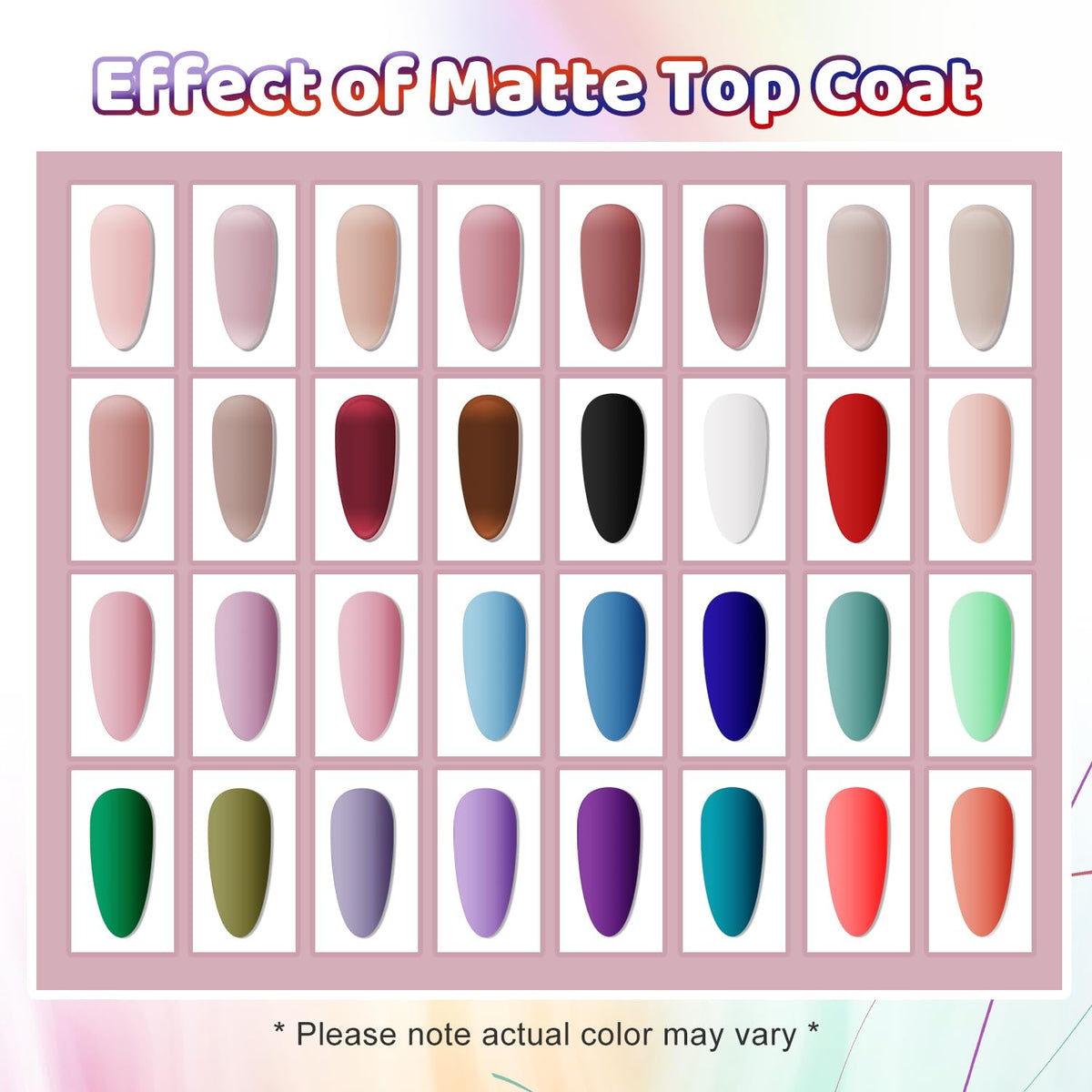 Vernis gel JODSONE avec finition brillante