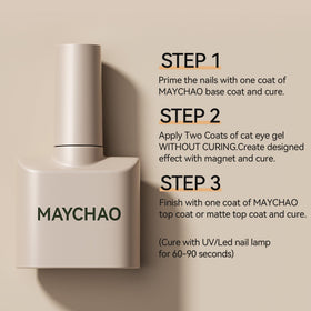 Vernis Gel MAYCHAO avec lampe LED